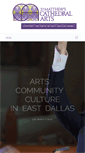 Mobile Screenshot of cathedralartsdallas.org